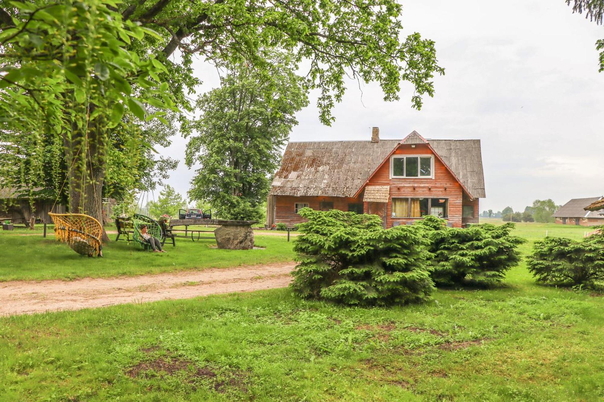 Hostal Lauku Viesu Maja Bajari Rucava Exterior foto